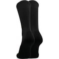 thumbnail image 2 of TCK Prosport Crew Athletic Socks 1 Pair (Black, Medium), 2 of 5
