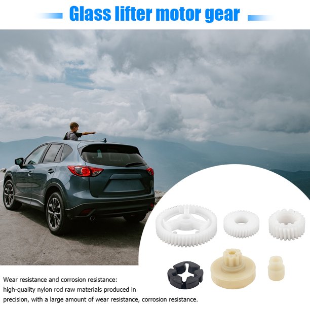 Engranaje De Motor Juego de engranajes de Motor regulador de ventanilla eléctrica 5 uds para Mazda 3 5 6 CX-7 CX-9 RX-8
