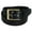 Black, variant on CTM Italian Leather Side Lace Belt (Men)
