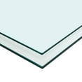 thumbnail image 3 of Rectangle Tempered Glass Top 47.2*23.6 INCH Rouund Glass Table Top 3/8 INCH Thickness, 3 of 6