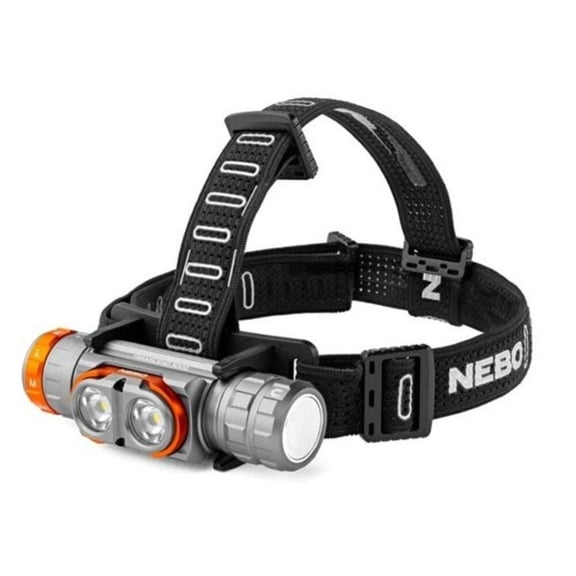 Nebo 3000 Lumens Rechargeable Battery-Powered Headlamp And Work Light