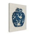 thumbnail image 2 of Trademark Fine Art 'Blue & White Ginger Jar on Linen I' Canvas Art by Vision Studio, 2 of 4