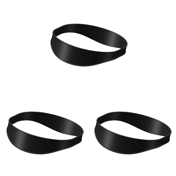 JShteea Plantilla para Moldear El Guía Corte Silicona Curva Diadema (negro)
