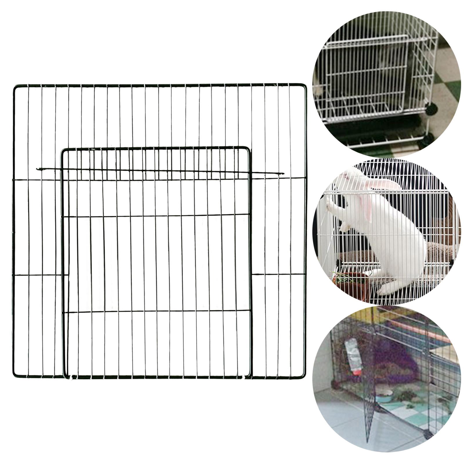 Door Cage Yard Rabbit Fence Expandable Small Animals Panel Dense Grid