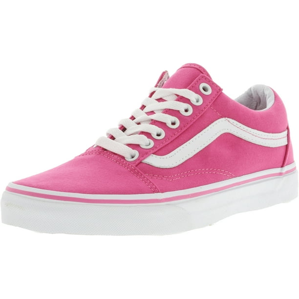 Vans Vans Old Skool Canvas Fandango Pink Ankle High Skateboarding Shoe 8 5m 7m Walmart Com Walmart Com