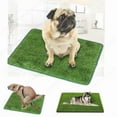 thumbnail image 2 of Reusable Dog Toilet Dog Lawn Carpet: Artificial Grass Rug for Dog, Dog Toilet, Training Mat, Dog Toilet for Balcony Patio Garden, 2 of 7