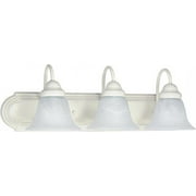 Nuvo 60-333 - Ballerina - 3 Light - 24" - Vanity - w/ Alabaster Glass Bell Shades