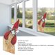 thumbnail image 3 of Decoración De Esquina De Ventana De Gallo, Divertida Decoración De Ventana De Gallo Hecha A Mano, Usable, Linda Para El Hogar, 3 of 7