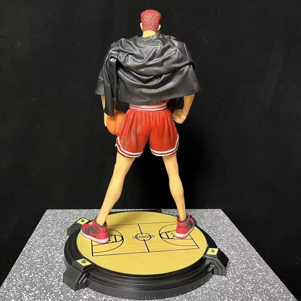 Sakuragi Figure Standing Replacement Head Sakuragi Hanamichi Anime Figures 33cm/12.9inch PVC Characters Souvenirs for Anime Fans Gifts