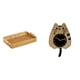thumbnail image 1 of Cestas de almacenamiento,Cestas de almacenamiento de cocina tejidas con asas hechas a mano,Cestas de pan redondas Bandejas para servir Rectángulo,Reloj de pared,Reloj de pared decorativo con, 1 of 8