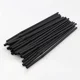 thumbnail image 5 of 100 pajitas de plástico negras desechables Rietjes de 21 cm de largo, flexibles, para cócteles, accesorios para bebidas de cocina, 5 of 6
