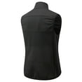 thumbnail image 4 of Wosawe Veste de Cyclisme Coupe-Vent en Polyester pour Hommes - Doublée en Molleton Thermique, Résistante à l'Eau, Idéale pour la Randonnée, le Camping et les Sports de Plein Air - Noir, US 3TG, 4 of 7