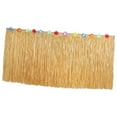 thumbnail image 5 of Grass Table Skirt Farm Practical Modern for Birthday Party Baby Shower Beach, 5 of 8