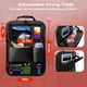 thumbnail image 2 of Zecirl - Organizador para asiento trasero de coche, 2 unidades, con bandeja de mesa plegable, 6 bolsillos de almacenamiento, organizador de almacenamiento para coche con soporte para tableta, protecto, 2 of 9