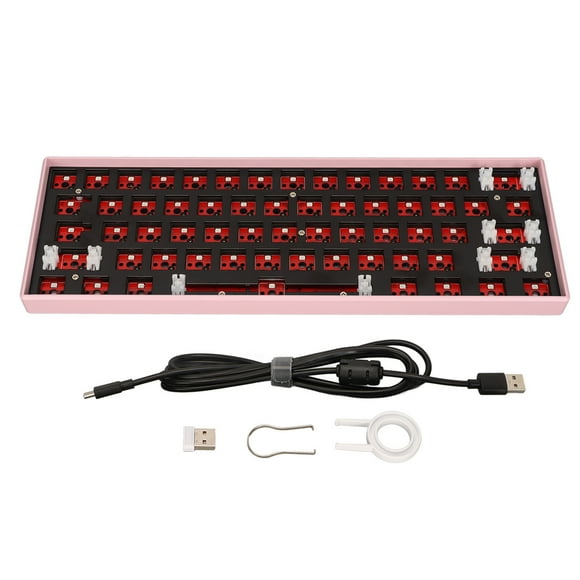 Keys Mechanical Keyboard Kit,61 Keys Mechanical Keyboard Mechanical Keyboard DIY Kit Mechanical Keyboard Accessories Revolutionary Design