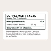 THORNE - Adrenal Cortex - Supplement for Cortisol Management - Support Healthy Adrenal Gland Function, Immune System, Stress Management, Fatigue & Metabolism* - 60 Capsules