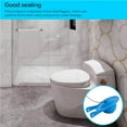 thumbnail image 3 of Office 3 Inch Toilet Flapper Stainless Steel Steel Chain Replaceable Chain Bathroom Toilets PVC Leakproof Flush Valve Cap Replacement Stopper Repair, 3 of 6