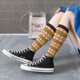 thumbnail image 5 of Fotbe Aztec Calcetas Divertidas Estampadas para Hombre y Mujer, Calcetas de Algodón hasta la Rodilla para Caminar, Correr, Enfermería y Embarazo, 5 of 6
