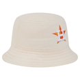 thumbnail image 3 of Women's New Era White Houston Astros Chrome Cozy Bucket Hat, 3 of 4