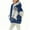 Blue, variant on SERTG Boys Girls Plus Size Long Style Fleece Hooded Jacket Double Sided Plush Long Sleeve Fall Winter Casual Warm Fashion Zip Outerwear Coat for kids 5-14 Years(Blue,11-12 Years)