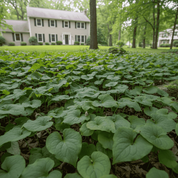 30 Perennial Asarum canadense Wild Ginger Landscape Shade Plants - Native - Deer Rabbit Resistant - Groundcover - Zone 3-7