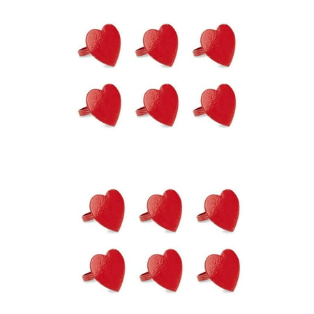 

Metal Heart-Shaped Napkin Ring Love Napkin Holder Decoration