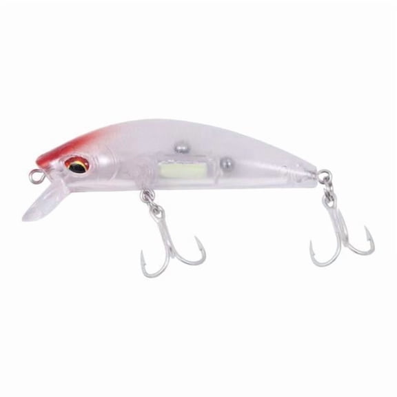 amagogo 6xFishing Lures Surface Tackle Topwater Lure Poppers Swimbait for Bass Pike White Back 6 Pcs