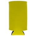 thumbnail image 6 of Blank Foam Collapsible 16 oz. Can Coolie (Yellow, 6 Pack), 6 of 7