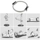 thumbnail image 4 of Sywqhk Yoga Circle Pilates Ring Hombres Mujeres Gym Fitness Workout Equipment (Plata) Sywqhk Alta Calidad, 4 of 5