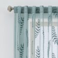 thumbnail image 2 of Better Homes & Gardens Embroidered Botanical Sheer Curtain, Single Panel, Green River, 50" W x 84" L, 2 of 6