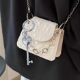thumbnail image 4 of Heart Shaped Lock Key Ring For Couples Matching Jewelry Love Keepsakes Accessory Gift For Valentines Day Celebration, 4 of 5