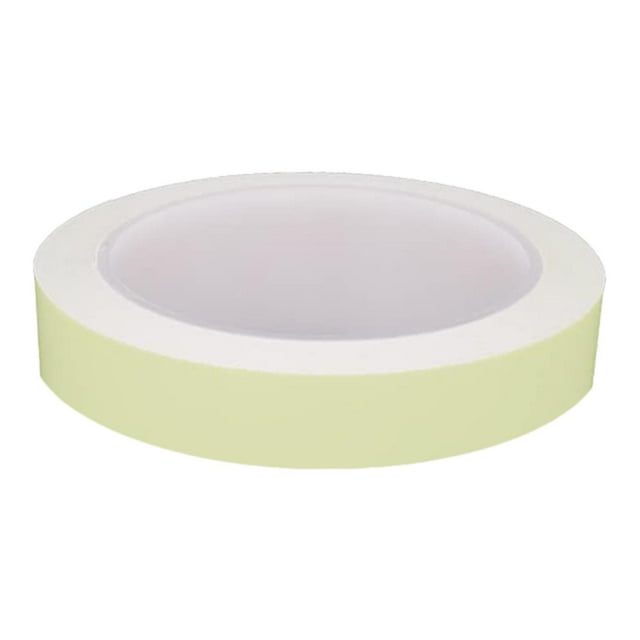 Brillo en la cinta oscura alto brillante y pegajoso advertencia pegajosa pegatina cinta fluorescente cinta luminosa para paredes del piso de escenario 500cmx2cm