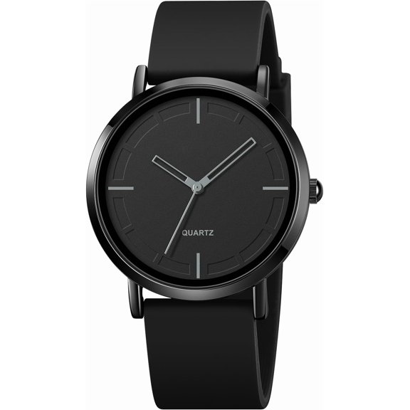 BESTKANG Fashion Simple Luxury Quartz Silicone Waterproof Unisex Wrist Watches for Women and Men