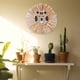 thumbnail image 4 of León Tigre Paja Decoración para colgar en pared Tapiz redondo Cabeza de animal Ratán Hecho a mano para el jardín Hogar Habitación Sa E Baoblaze Tapiz para colgar en la pared, 4 of 8