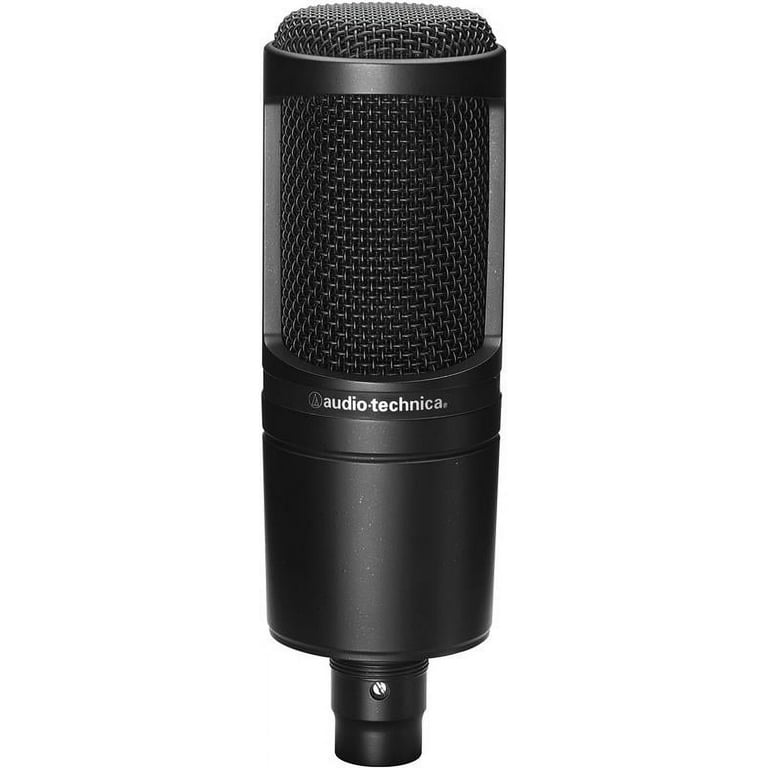 Audio-Technica AT2020 Cardioid Condenser Microphone Bundle