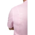 thumbnail image 6 of Chef Works Men's Springfield Chef Coat, Pink Chef Jacket with Cool Vent Side Panels, Small, 6 of 6