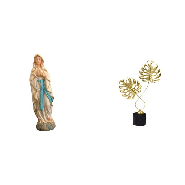 Estatua de Lutero,Estatua de la Virgen María Figura Colección Religiosa,Figura de resina y la Dama de Lutero,Estatua de hoja,Estatua de hoja para decoración del hogar,manualidades y obras de
