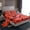 Red, variant on Homewish Black Green Rectangle 3pcs Twin Sheet Set, Buffalo Plaid Abstract Bedding Sets