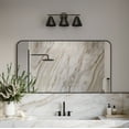 thumbnail image 3 of Avec 22-in 3-Light Matte Black Contemporary Bath Vanity Light, 3 of 11
