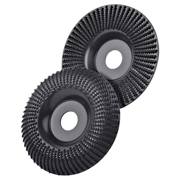 Juego de 2 Discos Abrasivos para Madera para Amoladoras Angulares de 125 Mm, Discos Abrasivos para Madera para Amoladoras Angulares