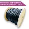 thumbnail image 2 of NATIONAL Wire&Cable - Premium Electrical Wire - 12 Gauge 3 Conductors - 250Ft - Made in USA, 2 of 4