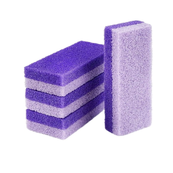 Hearth & Gear Ensemble de 4 Pcs Exfoliant pour Soins des Pieds, Dissolvant de PU, Exfoliant pour Peau Morte, Outil de Pédicure pour Pieds Lisses et Doux, Extracteur pour Pieds de Bébé, Éliminateur pour Ongles Longs, Lotion pour Pieds, Chaussettes, Éponges pour le Visage pour le Nettoyage