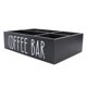 thumbnail image 4 of Organizador de Estacia de Café de Platane Premium Con Divisor, Caja de Almacenamiento de Accesorios de Barra de Café de Para Encimera de Cocina, 4 of 7