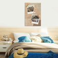 thumbnail image 7 of Custom Canvas Prints Brown Modern Aesthetic Moodboard Personalized Photo Image Collage DIY Framed Kit Wall Art Picture Room Decor 16x20 inch, 7 of 7