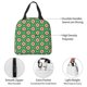 thumbnail image 4 of Easygdp 60s and 70s Style Bolsa Térmica Premium - Tela Oxford Impermeable, Gran Capacidad, Bolsillo Frontal, Unisex para Trabajo, Escuela, Actividades al Aire Libre y Picnics, 4 of 8
