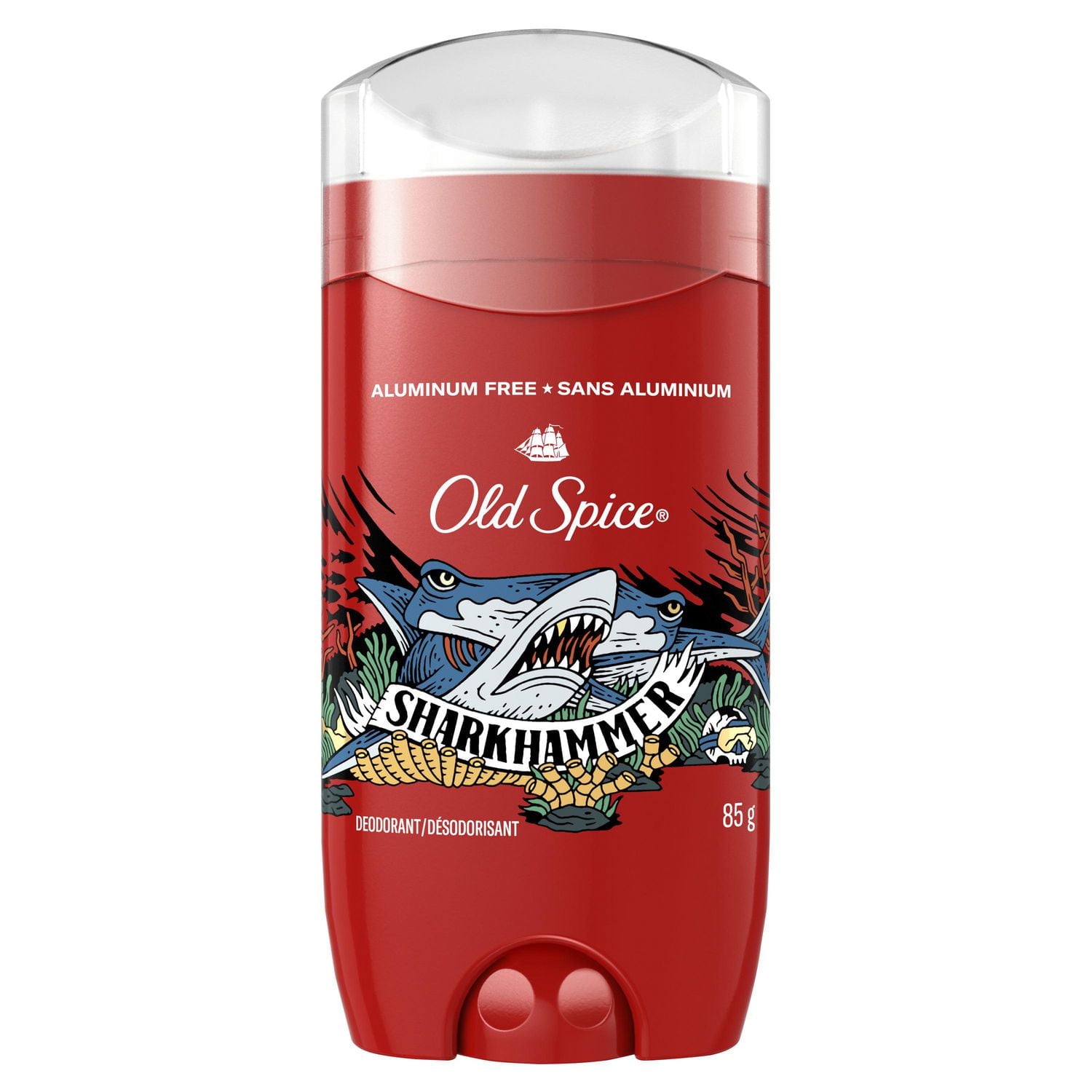 Old Spice Aluminum Free Deodorant for Men, Sharkhammer
