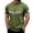 Army Green@GC@, variant on CONZONE Mens T-Shirts Short Sleeve T Shirts for Men Crew Neck Italy Liberation Day Graphic Casual Summer Tee Tops