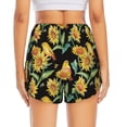 thumbnail image 4 of Haiem Sunflowers And Bird Women's 2 in 1 Running Shorts - Lightweight Athletic Workout Gym Yoga Breathable Sports Shorts Liner with Phone Pockets-Small, 4 of 9