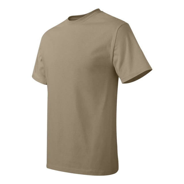 Camiseta de Crowneck EcoSmart de Hanes, Sand S Hanes Camiseta de manga corta