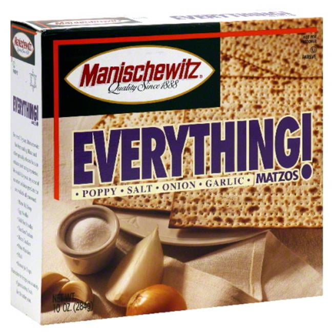 Manischewitz 00072700 MATZO EVERYTHING10 OZ Pack of 12